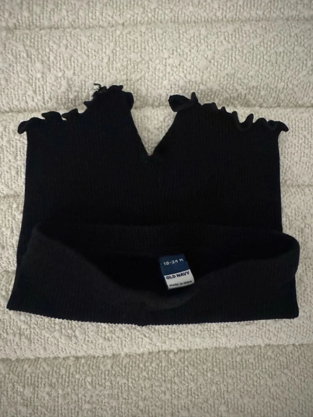 Old Navy Bike Shorts - Ribbed Lettuce Edge (tried on)